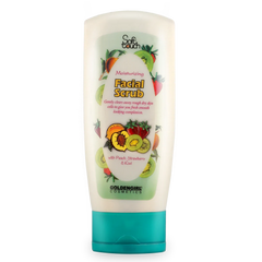 Soft Touch Facial Scrub with Peach, Strawberry, and Kiwi