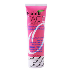 Fiabila Acne + Oil Control Face Wash, Whitening & UV Protection - 100ml
