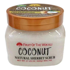 Fruit of Wokali Coconut Natural Sherbet Scrub - 600g