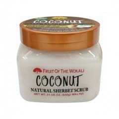 Fruit of the Wokali Coconut Natural Sherbet Scrub - 600g