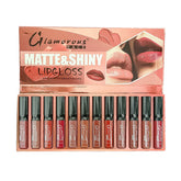 Glamorous Face 12 In 1 Lip Gloss Set