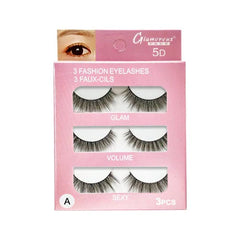 Glamorous Face 3×1 5D Eyelashes (4 Types)
