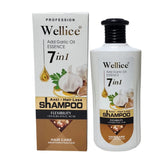 Wellice 7 in 1 Anti - Hair Loss Garlic Hyalruonic Acid & Soothing Frizz Shampoo 400g