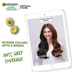 Garnier - Color Naturals Hair Colors - 6.66 Intense Red