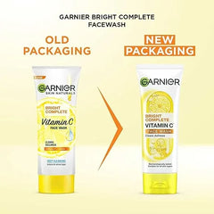 Garnier Skin Naturals, Facewash, Cleansing and Brightening, Bright Complete - 100g