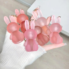 Gege Bear Cute Rabbit Velvet Lip Mud keychain style