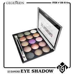 Gegemoon 15 Color 3D Diamond Eyeshadow