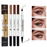 Gegemoon 2 in 1 eyebrow & Eyeliner Pen