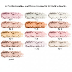 Glamorous Face HD Mineral Matte Finish Fixing Loose Powder