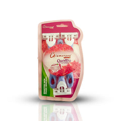 Glamorous Face 3 In 1 Adjustable Razor 3 blades For Women