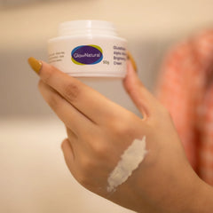 Glow Natural Glutathione Alpha-Arbutin Skin Brightening Cream - 50g