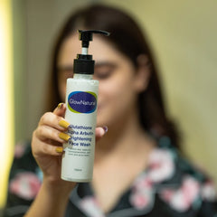 Glow Natural Glutathione Alpha Arbutin Skin Brightening Face Wash 150ml