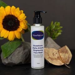 Glow Natural Glutathione Alpha Arbutin Skin Brightening Face Wash 150ml