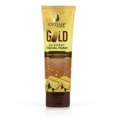 Cutish Gold 24 Carat Facial Foam 100gm