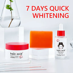 Guanjing Kojic Acid Whitening 3pc Skin Care Set for Brighten Skin