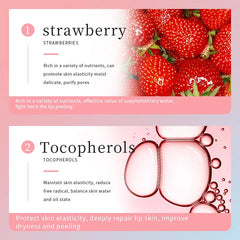 BIOAQUA Strawberry Moisturizing Lip Mask