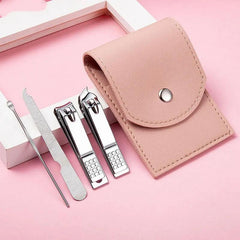 Stainless Steel Nail Clipper Cutter Set- 4Pcs