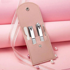 Stainless Steel Nail Clipper Cutter Set- 4Pcs