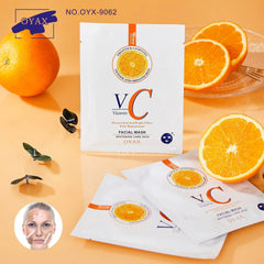 Oyax Vitamin C Moisturizing Whitening Facial Mask - 10 PCS