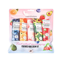 Meidian Fruit Extract Moisturizing Perfumed Hand Cream Set - Pack of 5