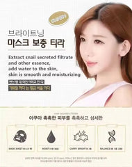 HCHANA Snail Moisturizing & Smoothing Facial Mask