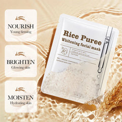 Sadoer - Rice Puree Whitening Facial Mask - 25g