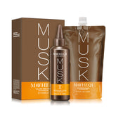 MOCHEQI Musk professional hair straightening cream and neutralizer lotion kit - 120ml