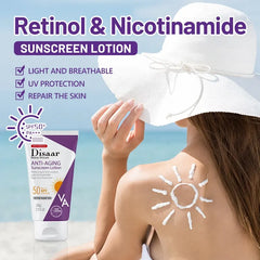 Disaar Anti-Aging Sunscreen Lotion SPF 50 UV Protection – 80g