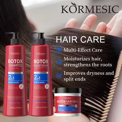 Kormesic 2 in 1 Botox Keratin Shampoo - 800ml