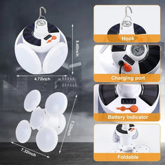 LED Bulb Solar Light Outdoor Waterproof Emergency