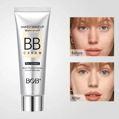 BOB Naked Makeup Water Proof Full Coverage BB Cream - 40g