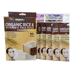Haokali Organic Rice And Vitamin E Repair Facial Sheet Mask