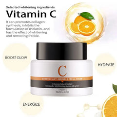 KORMESIC Vitamin C Anti-Wrinkle Facial Cream - 50g