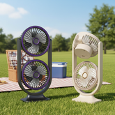 Double Head Air Circulation Fan