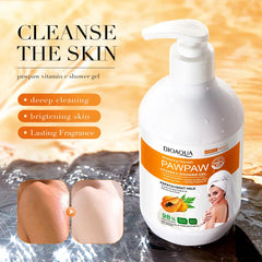 BIOAQUA Papaya Plant Extract Vitamin C Shower Gel - 180ml