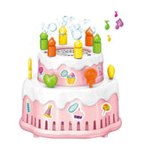 Birthday Moving Cake Bubble Machine