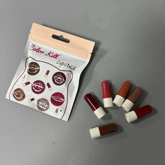 Color Kill Cute Mini Matte Velvet Capsule Lipstick - 6 Colors
