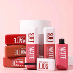 Hudamoji soft matte lip gloss
