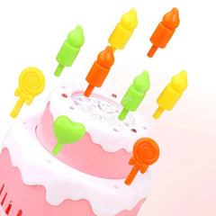 Birthday Moving Cake Bubble Machine