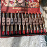 Hold Morning 2 in 1 Double lipstick 12Pcs pack