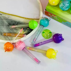 Hold Morning 2 In 1 Lollipop Color Changing Lip Gloss & Lip Balm each