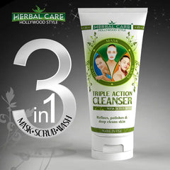 Hollywood Style Triple Action Cleanser - 150ml