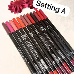 Huda Beauty Lip Pencils - 12 Pack