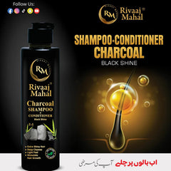 Rivaaj Mahal Charcoal Shampoo + Conditioner