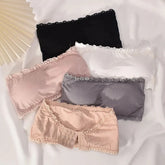 Multi-Color Cotton Strapless Tube Top Bras