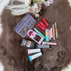 16-Piece Vibrant Glamour Beauty Deal with Organizer