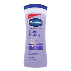 Vaseline Intensive Care Calm Healing With Lavender Extract Body Lotion Pump, For Dry Skin