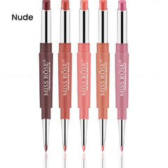Miss Rose High Pigment 2 In 1 Lip Liner Lipstick - Nudes Shades