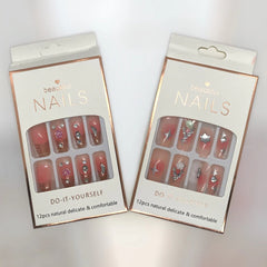 Beautiful Nails Press-on Artificial Nails - 12 Pcs