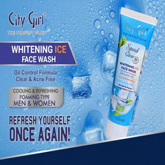 City Girl ICE Whitening Face wash - 100g
